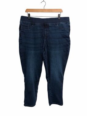Ricki’s Women’s Dark Pull-On High Rise Stretch Jeans